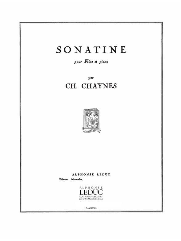 Charles Chaynes: Sonatine (Flute & Piano)