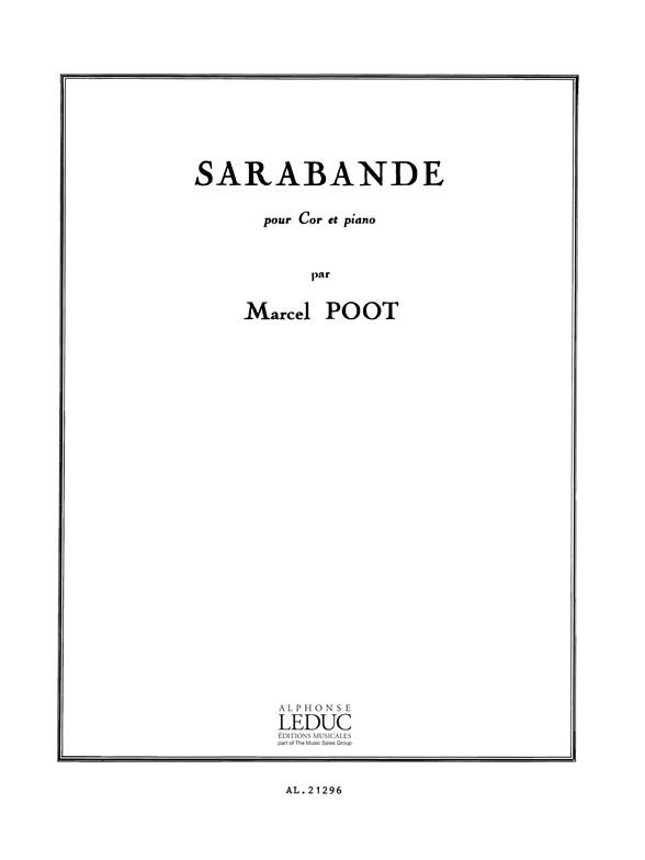Marcel Poot: Sarabande (Horn & Piano)