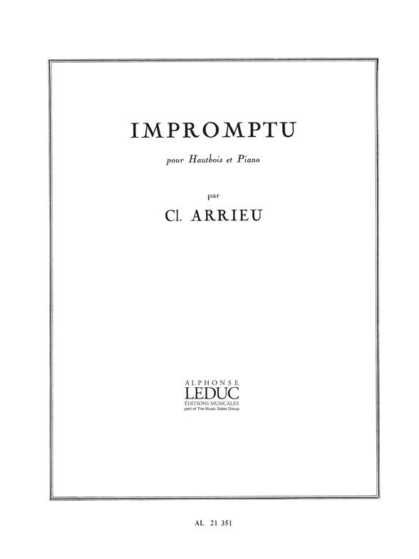 Claude Arrieu: Impromptu (Oboe & Piano)