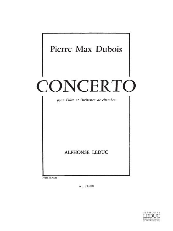 Pierre Max Dubois: Concerto (Flute & Piano)
