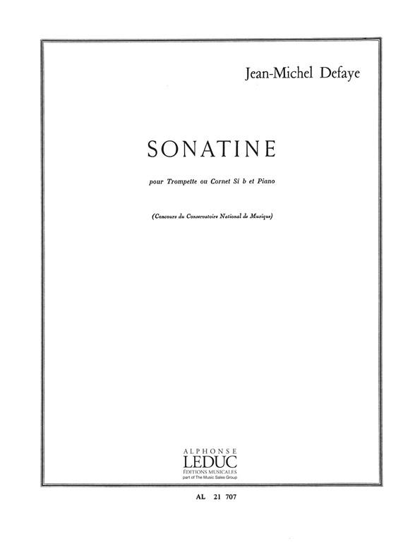 Jean Michel Defaye: Sonatine (Trumpet & Piano)