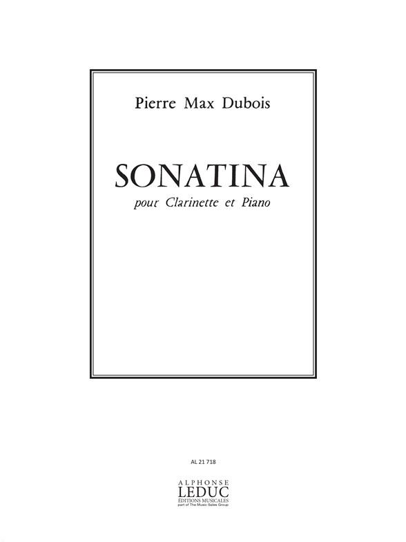 Pierre Max Dubois: Sonatine (Clarinet & Piano)