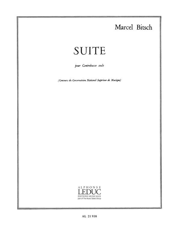 Marcel Bitsch: Suite (Double Bass solo)
