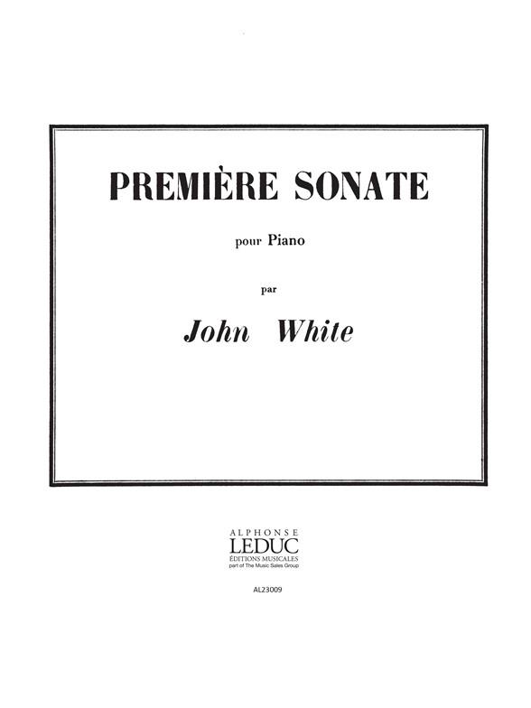 John White: Sonate No.1 (Piano solo)