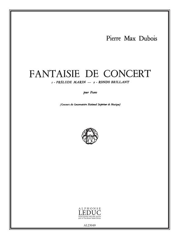 Pierre Max Dubois: Fantaisie de Concert (Piano solo)