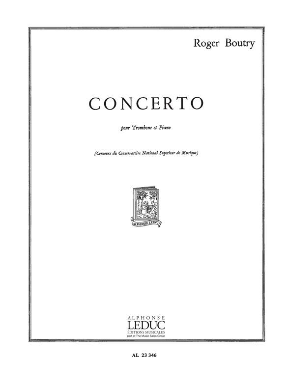 Roger Boutry: Concerto (Trombone & Piano)