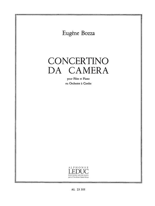 Eugène Bozza: Concertino da Camera (Flute & Piano)