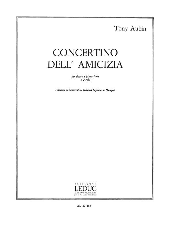 Tony Aubin: Concerto dell'Amicizia (Flute & Piano)