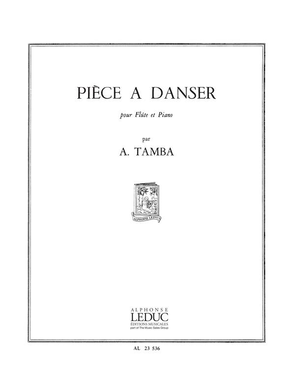 Akira Tamba: Pièces à Danser (Flute & Piano)