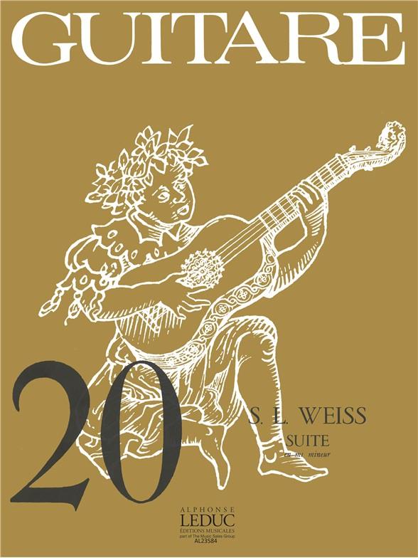 Sylvius Leopold Weiss: Suite in E minor (coll. Guitare No.20) (Guitar solo)