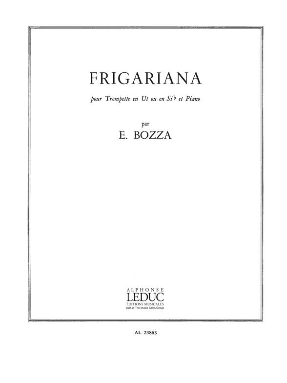 Eugène Bozza: Frigariana (Trumpet & Piano)