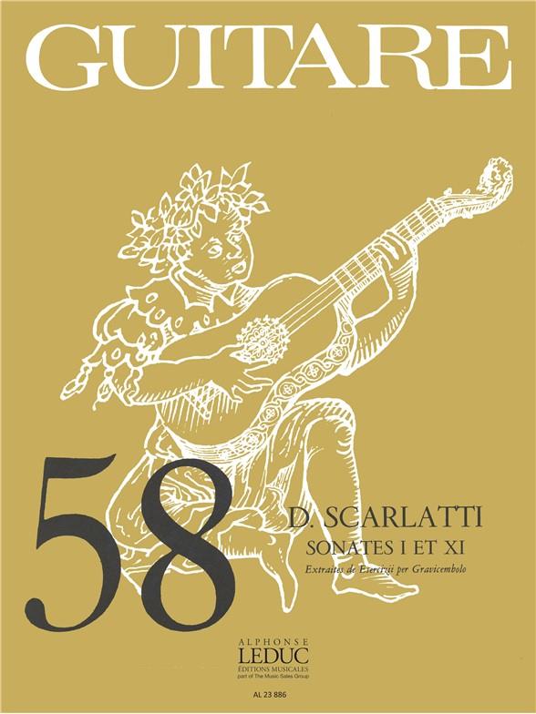 Domenico Giuseppe Scarlatti: Sonatas No.1 & No.9 (coll. Guitare No.58) (Guitar solo)