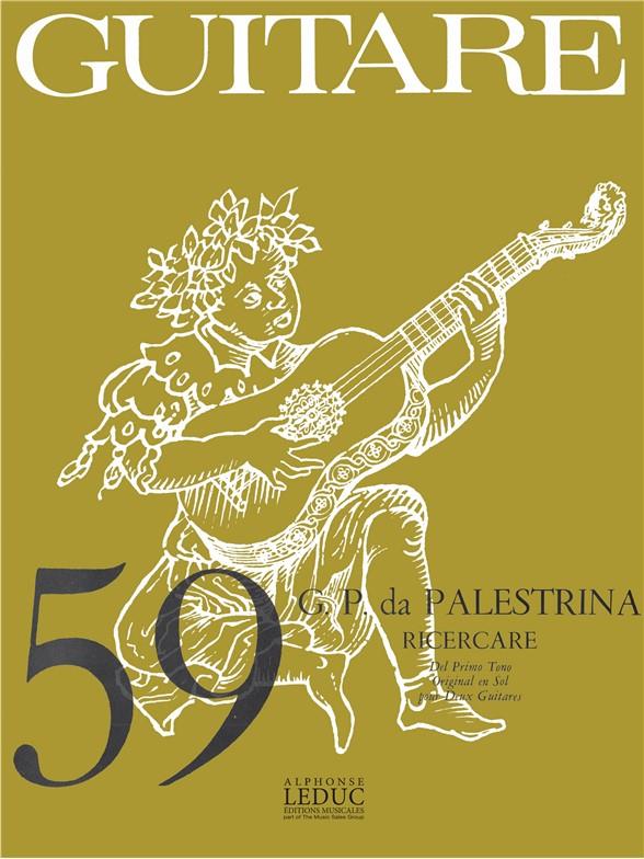 Giovanni Pierluigi da Palestrina: Ricercare des primo Tuono (coll. Guitare No.59) (Guitars 2)