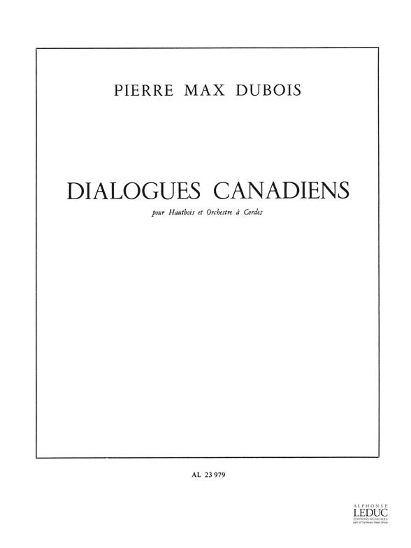 Pierre Max Dubois: Dialogues canadiens (Oboe & Piano)