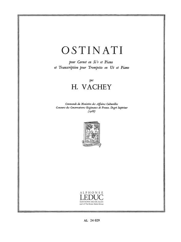 Henri Vachey: Ostinati (Trumpet & Piano)