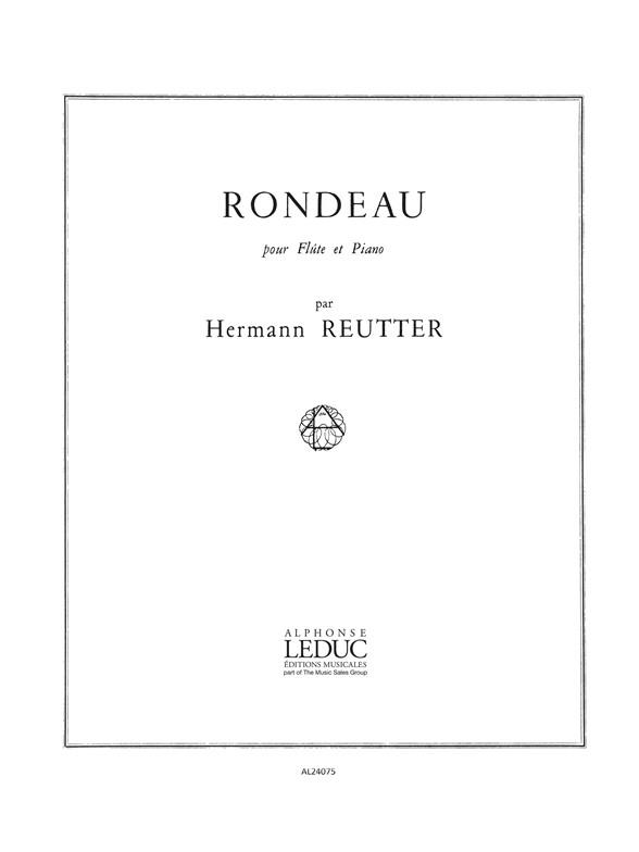 Hermann Reutter: Rondeau (Flute & Piano)