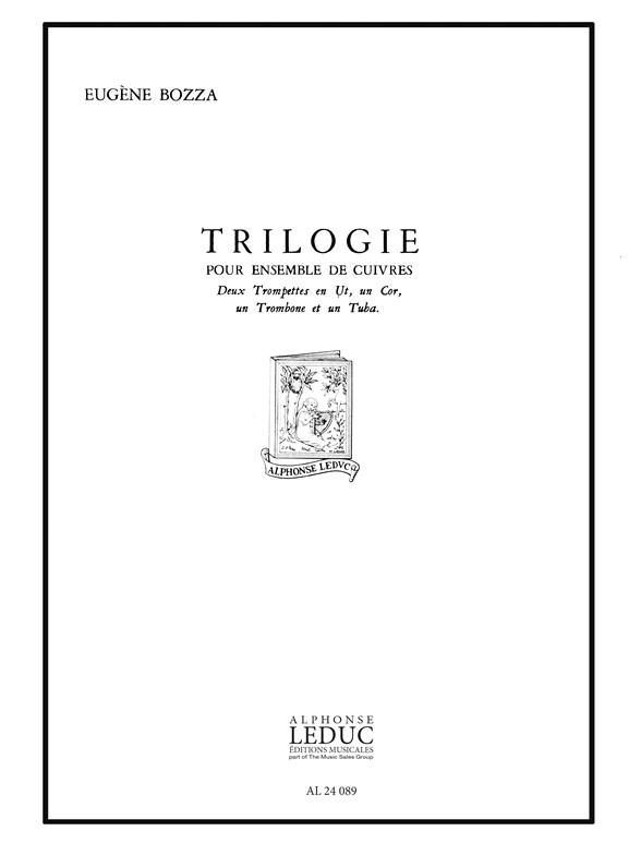 Eugène Bozza: Trilogie (Quintet-Brass)