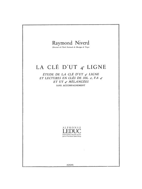 Niverd Cle D'ut 4eme Ligne Sans Accompagnement Technical Studies Book