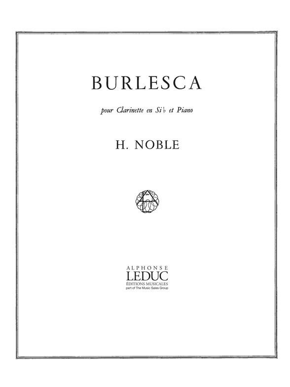 Harold Noble: Burlesca (Clarinet & Piano)