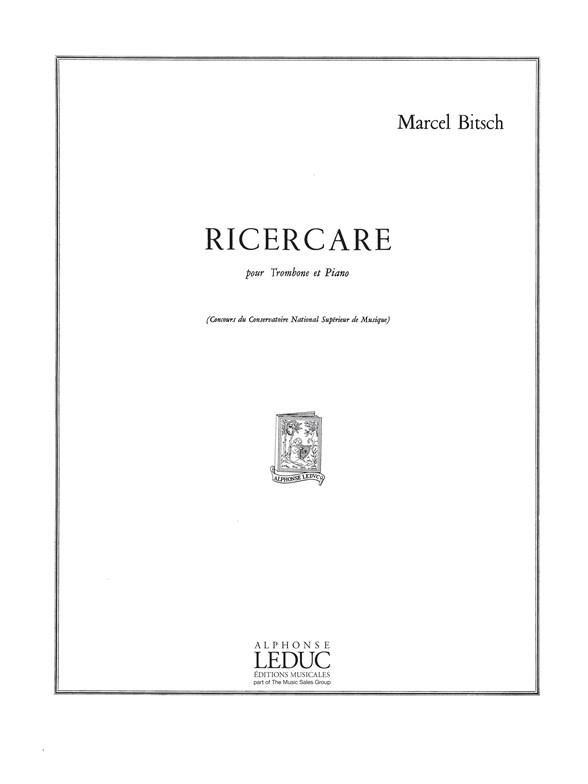 Marcel Bitsch: Ricercare (Trombone & Piano)
