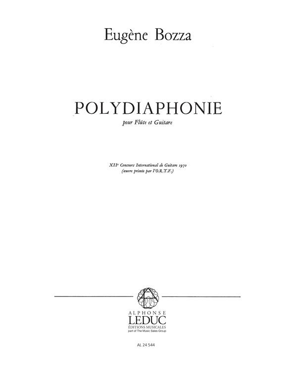 Eugène Bozza: Polydiaphonie (Flute & Guitar)