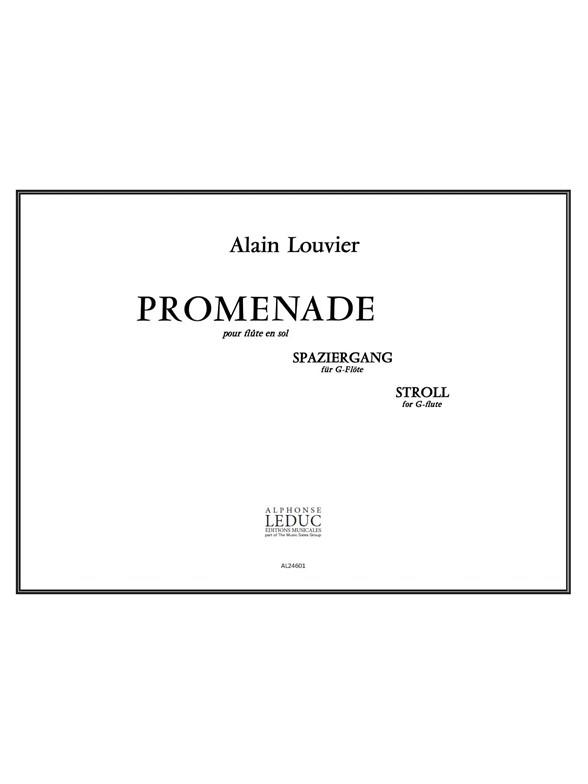 Alain Louvier: Promenade (Flute solo)