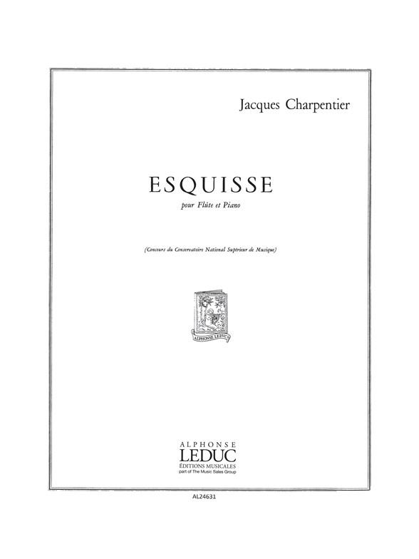 Jacques Charpentier: Esquisse (Flute & Piano)