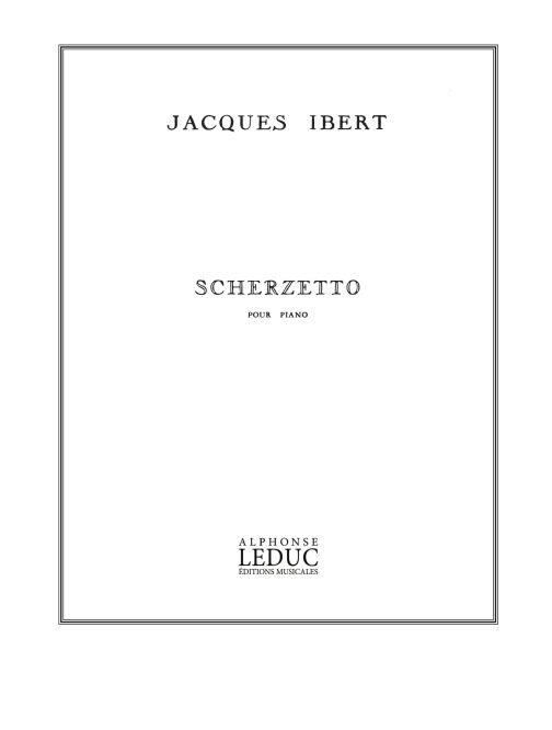 Jacques Ibert: Scherzetto (Piano solo)