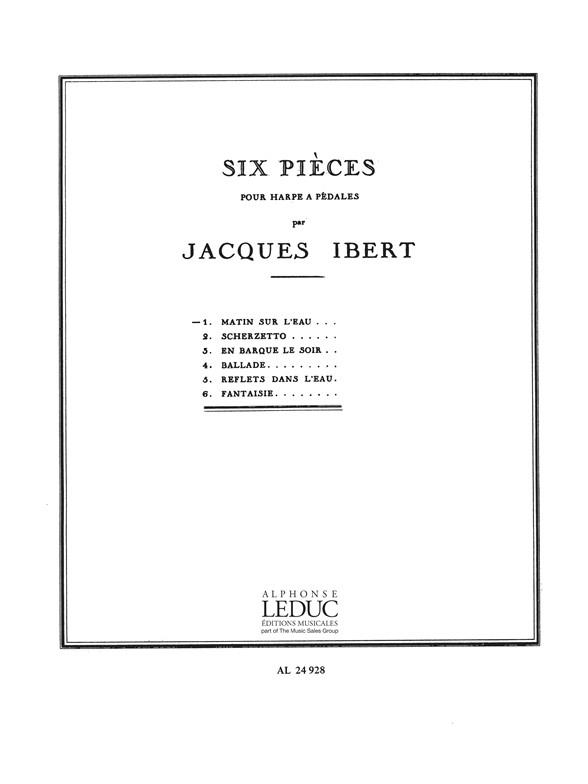 Jacques Ibert: Matin sur l'Eau (Harp solo)