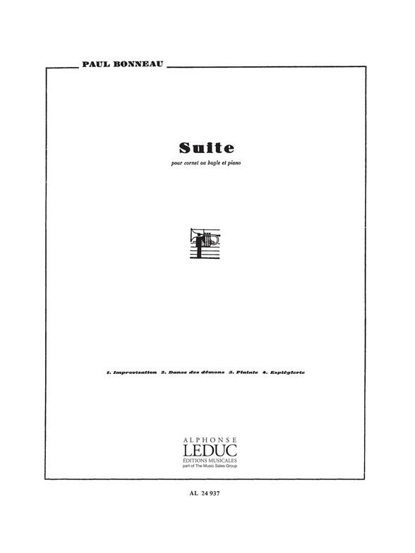 Paul Bonneau: Suite for B flat Trumpet (Trumpet & Piano)