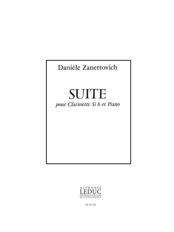 Daniele Zanettovich: Suite (Clarinet & Piano)