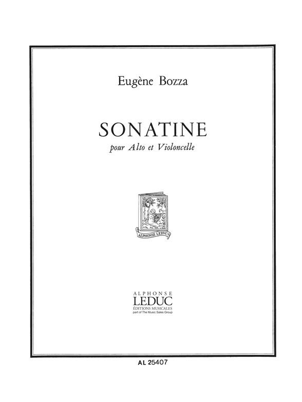 Eugène Bozza: Sonatine (Viola & Cello)