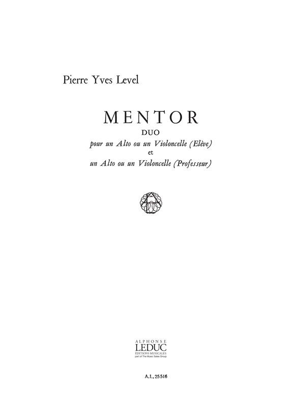 Pierre-Yves Level: Mentor (Violas 2)