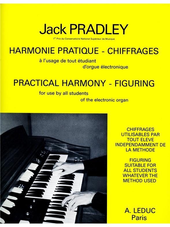 Pradley Harmonie Pratique Chiffrage Electric Organ Book