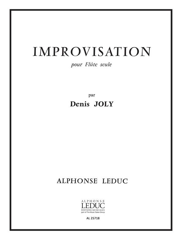 Denis Joly: Improvisation (Flute solo)