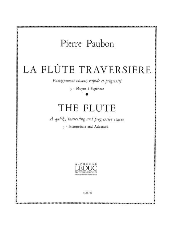 Pierre Paubon: La Flûte traversière Vol.3 (Flute solo)