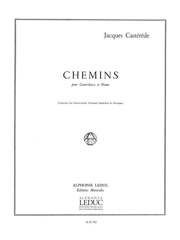 Jacques Castérède: Chemins (Double Bass & Piano)