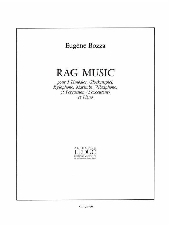 Eugène Bozza: Rag-Music (Percussion(s) & Piano)