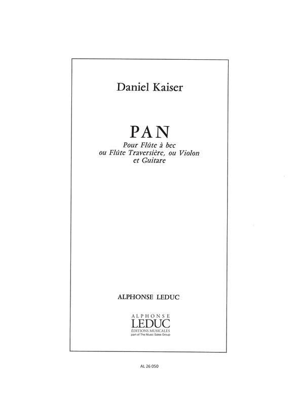 Daniel Kaiser: Pan (Flute & Guitar)