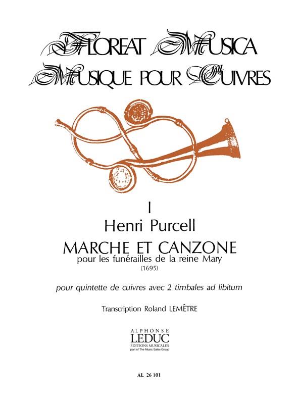 Henry Purcell: March and Canzone (Floreat Musicae No.1) (Quintet-Brass)