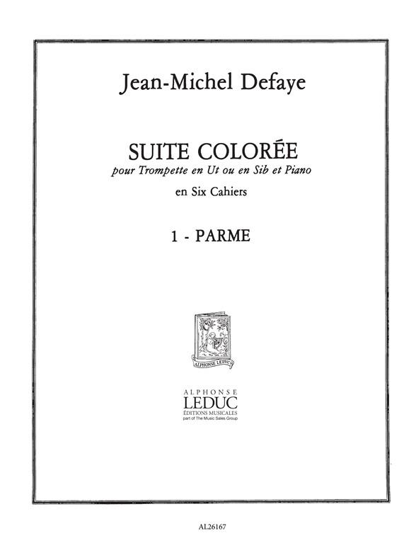 Jean Michel Defaye: Suite colorée No.1: Parme (Trumpet & Piano)