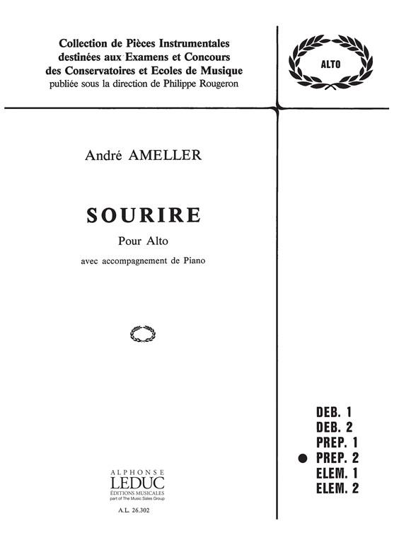 André Amellér: Sourire Op.307 (Viola & Piano)
