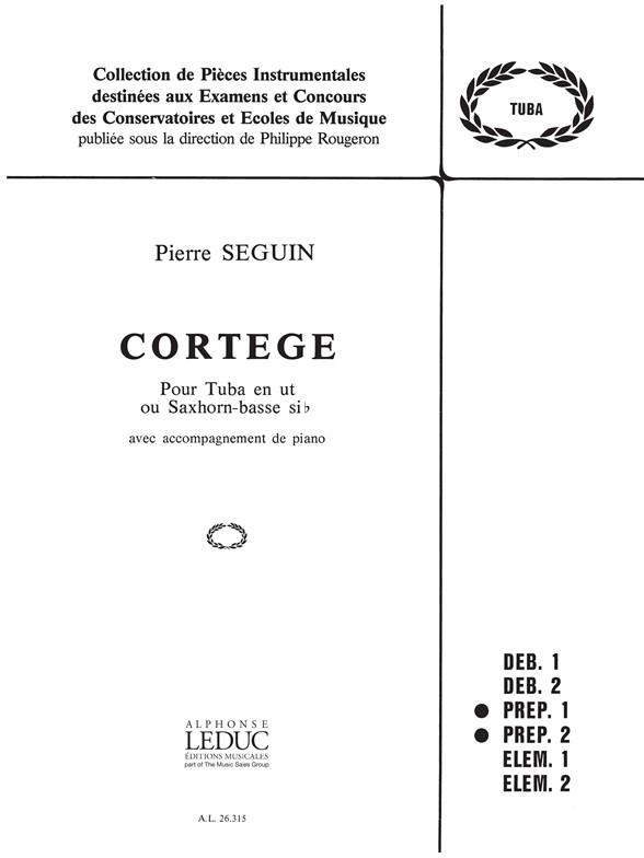 Pierre Séguin: Cortège (Tuba & Piano)