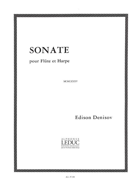 Edison Denisov: Sonate (Flute & Harp)