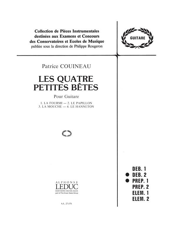 Patrice Couineau: Les Quatre petites Bêtes (Guitar solo)