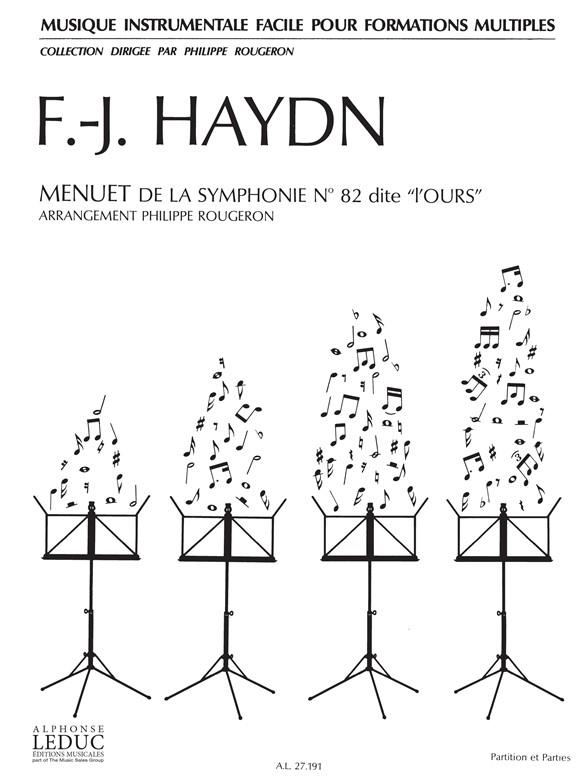 Franz Joseph Haydn: Menuet (Ensemble-Mixed 8 or more)