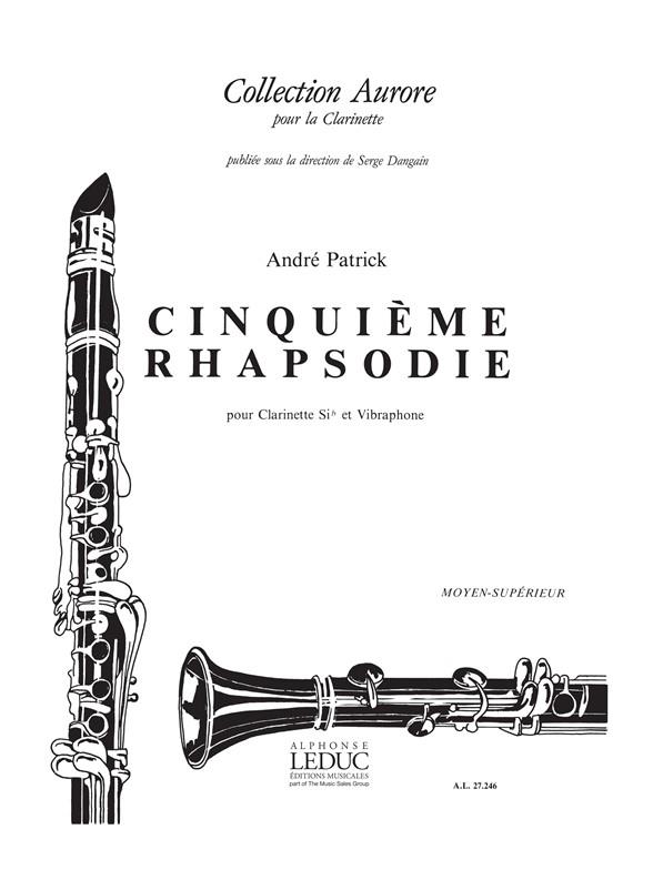 André Patrick: Rhapsodie No.5 (Clarinet & Percussion)