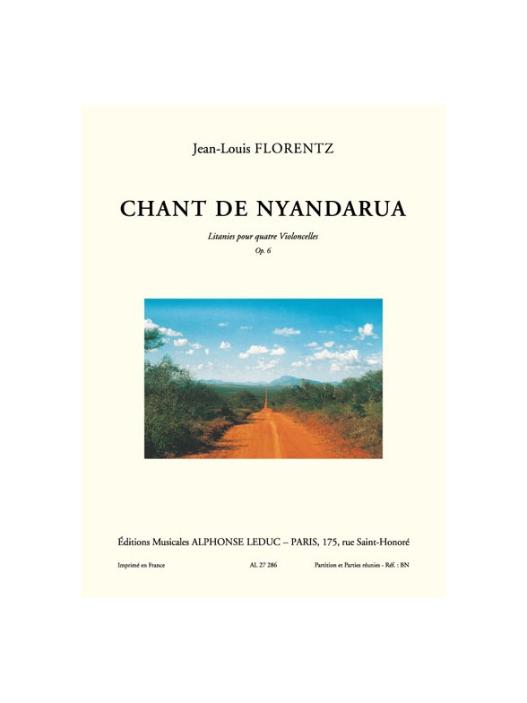 Jean-Louis Florentz: Chant de Nyandarua Op.6 (Cellos 4)