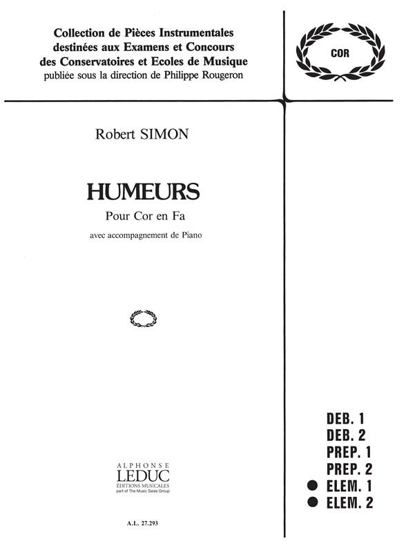 Humeurs Fhn/Pno