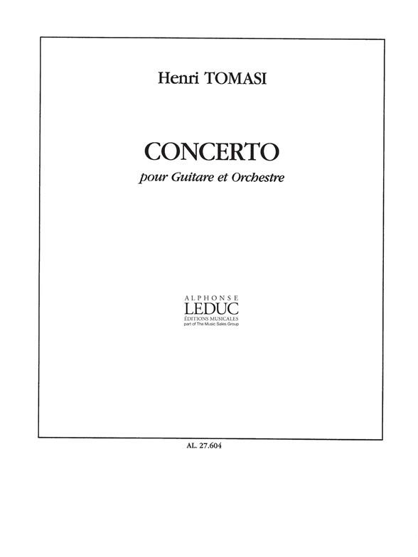 Henri Tomasi: Concerto (Guitar & Piano)